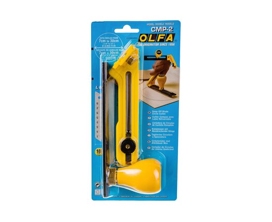  Нож циркульный Olfa OL-CMP-2 с сегментированным лезвием 18x100x0,5мм/диаметр реза 70-300мм 