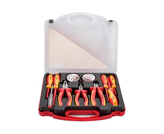  Набор диэлектрического инструмента TDM Эксперт Электрик №2 SQ1017-0102 1000В/пласт. чемодан/11 предметов 