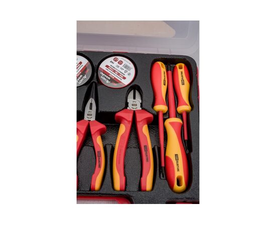  Набор диэлектрического инструмента TDM Эксперт Электрик №2 SQ1017-0102 1000В/пласт. чемодан/11 предметов 