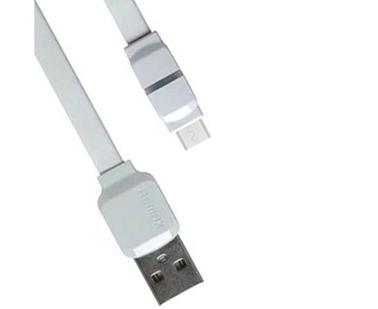  Кабель USB REMAX RC-029m Breathe USB - MicroUSB, 2.1А, 1 м, белый 