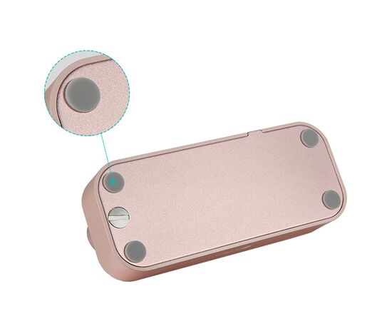  Настольная зарядная станция COTEetCI CS7205-MRG Base 22 2-in-1 для iPhone+Airpods, розовое золото 