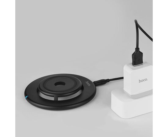  Беспроводное зарядное устройство HOCO CW9 Exalted, 2A, 5W, черный 