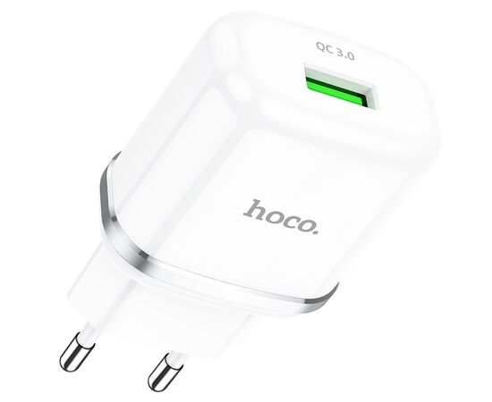  Сетевое зарядное устройство HOCO N3 Special 1xUSB, 3A, 18W, белый 