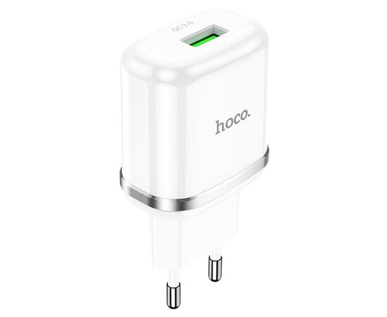  Сетевое зарядное устройство HOCO N3 Special 1xUSB, 3A, 18W, белый 