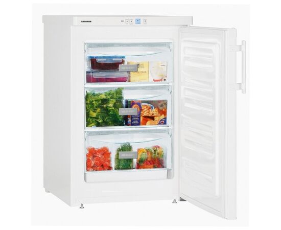  Морозильная камера Liebherr G 1223 белый, 55.3x85.1x62.4см, объем 98л, 11 кг/сут, класс А+, климат. класс SN, T, 40 дБ 