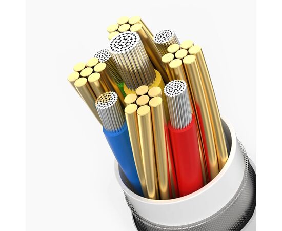  Переходник  MH-CM33, Type-C - Jack 3.5/Type-C, белый 