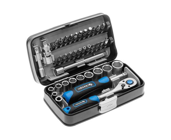  Набор инструментов Hoegert Technik HT1R462 1/4 38 шт 