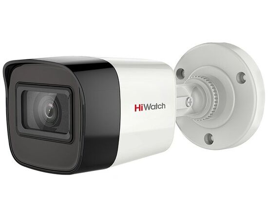  Камера видеонаблюдения HiWatch DS-T800(B) (2.8 mm) 2.8-2.8мм HD-CVI HD-TVI цв. корп. белый 