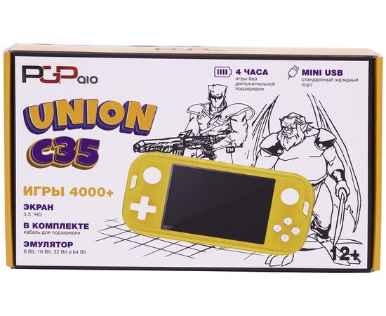  Игровая приставка PGP AIO Union C35C Yellow 