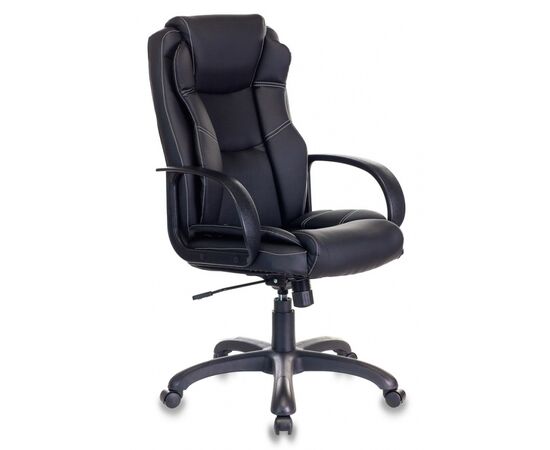  Кресло Бюрократ CH-839 Leather Black (CH-839/Black) эко.кожа черный 