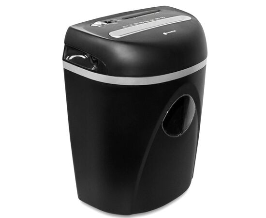  Уничтожитель документов ГЕЛЕОС УП23-4 DIN P-4 {(4 ур-нь секр.), фрагмент 3,9х35мм, 14-16 лист (70г/м2), CD/пл.карты/скрепки/скобы, 23 л.} 