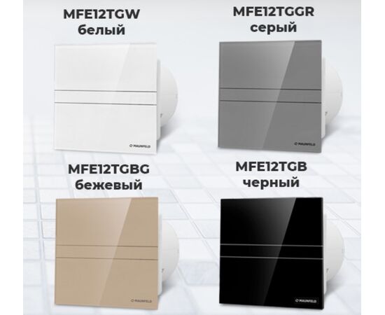  Вытяжной вентилятор MAUNFELD MFE12TGGR 