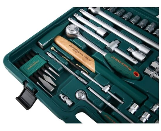  Набор инструментов Jonnesway S04H524128S 128 предметов (жесткий кейс) 