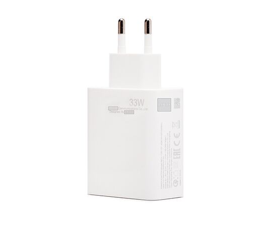  Адаптер Сетевой с кабелем ORG Xiaomi [BHR6039EU] USB 33W (USB/Type-C) (A) (white) (222024) 