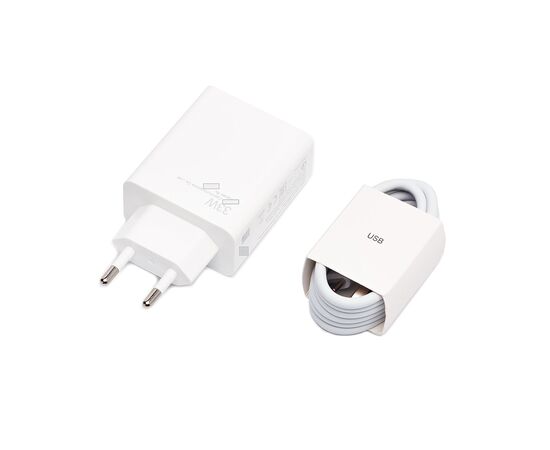  Адаптер Сетевой с кабелем ORG Xiaomi [BHR6039EU] USB 33W (USB/Type-C) (A) (white) (222024) 