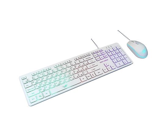  Проводной набор Dialog KMGK-1707U Gan-Kata мембранная, игровая клавиатура с подсветкой+мышь (133008) 