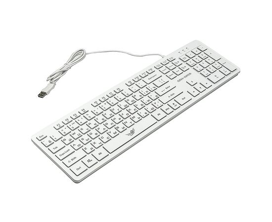  Проводной набор Dialog KMGK-1707U Gan-Kata мембранная, игровая клавиатура с подсветкой+мышь (133008) 