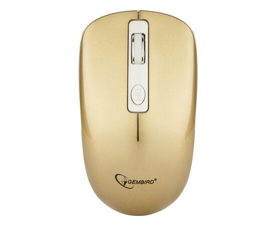  Мышь Gembird MUSW-400-G золотой 