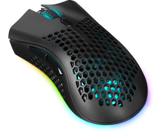  Мышь DEFENDER Warlock GM-709L RGB 52709, черный 