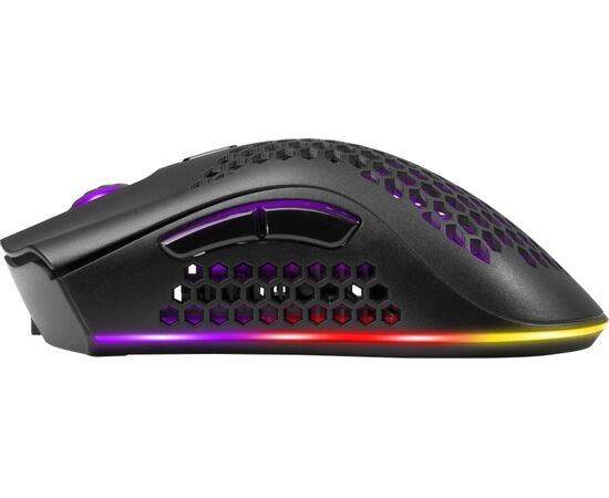  Мышь DEFENDER Warlock GM-709L RGB 52709, черный 