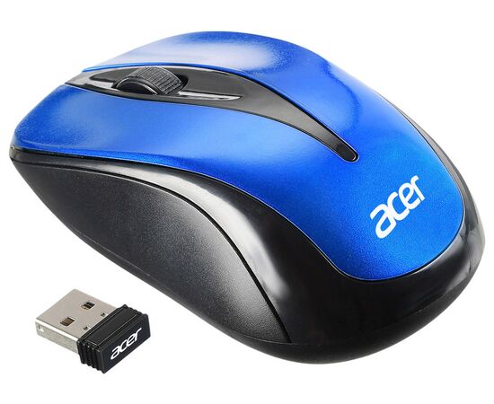  Мышь Acer OMR132 синий/черный ZL.MCEEE.01F 
