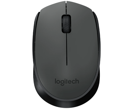  Мышь LOGITECH M170 (910-004646) беспроводная серый/черный 