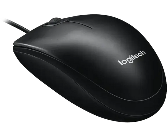  Мышь LOGITECH M100 (910-006652) проводная черный 