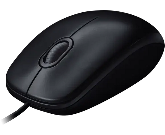  Мышь LOGITECH M100 (910-006652) проводная черный 