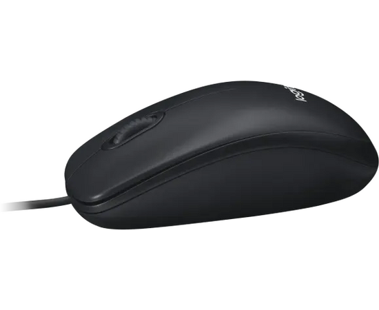 Мышь LOGITECH M100 (910-006652) проводная черный 