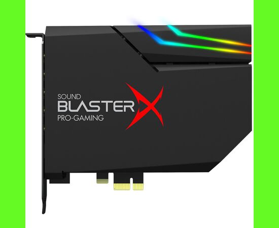  Звуковая карта Creative BlasterX AE-5 Plus (70SB174000003) PCI-E (BlasterX Acoustic Engine) 5.1 Ret 