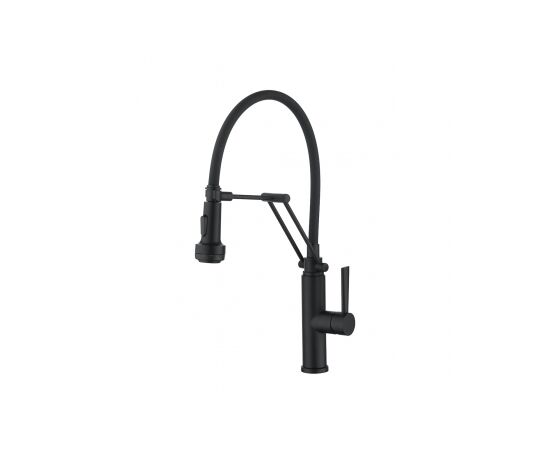  Смеситель Emar ЕСВ-7012 Black черный 