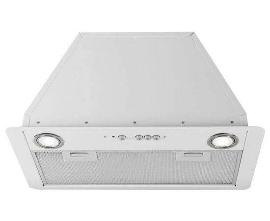  Вытяжка встраиваемая Elikor Flat 72П-650-К3Д белый управление: кнопочное (1 мотор) 