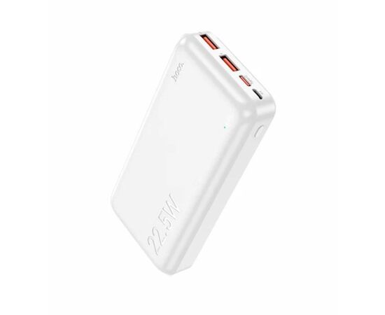  Аккумулятор внешний резервный HOCO J101A Astute 22.5W fully compatible 20000 mAh (белый) 