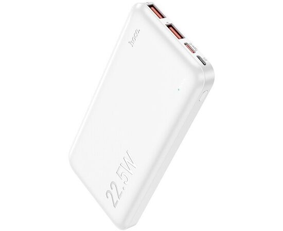  Аккумулятор внешний резервный HOCO J101 Astute 22.5W fully compatible 10000 mAh (белый) 