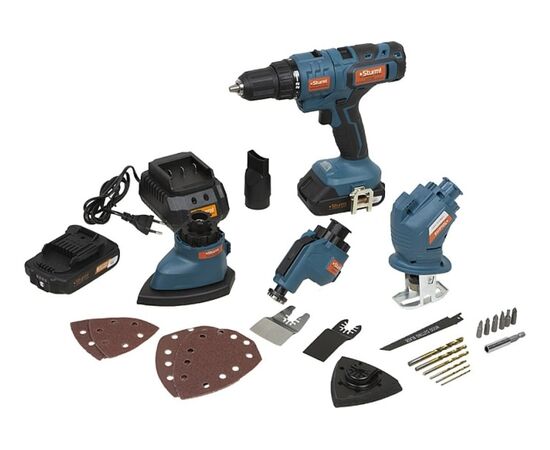  Многофункциональный инструмент Sturm! CMT1802 синий/черный 