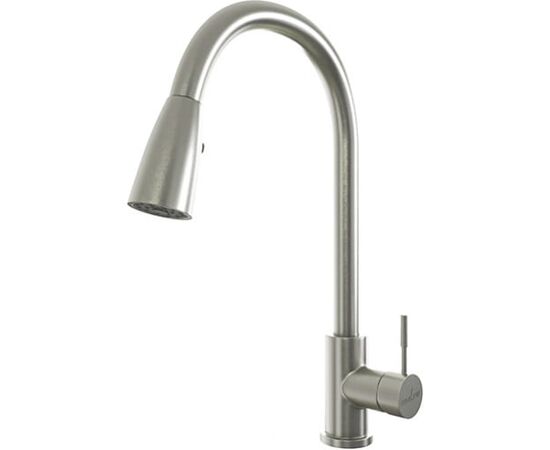  Смеситель для кухни Mixline MLSS-0323 518615 выдвижная лейка 