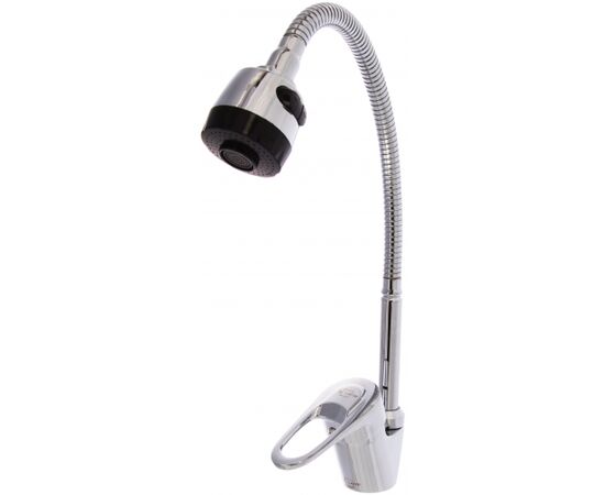  Смеситель для кухни Solone LOP4-B043 с гибким изливом 