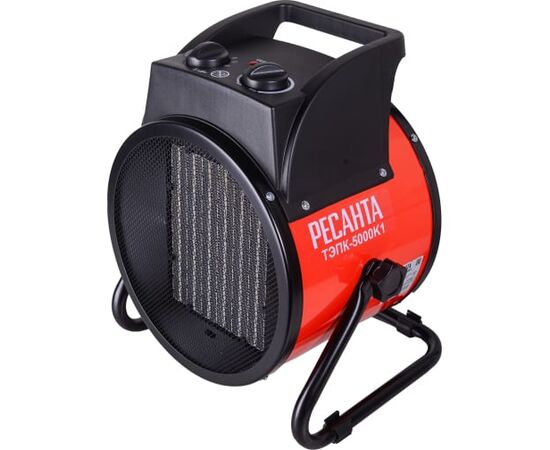  Тепловая электрическая пушка Ресанта ТЭПК-5000К1 керамический нагревательный элемент) 
