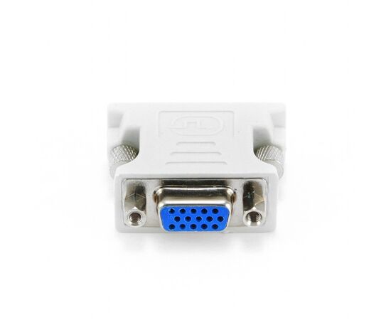  Конвертер DVI-I (папа) - D-SUB/VGA (мама), белый, Oem, Cablexpert A-DVI-VGA 