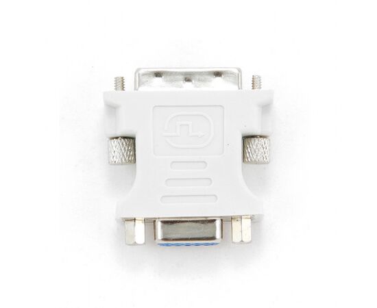  Конвертер DVI-I (папа) - D-SUB/VGA (мама), белый, Oem, Cablexpert A-DVI-VGA 