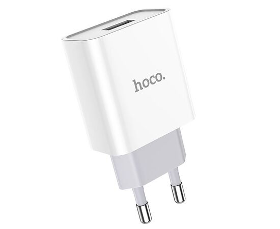  Адаптер Сетевой Hoco C81A USB 2,1A/ (white) (215778) 