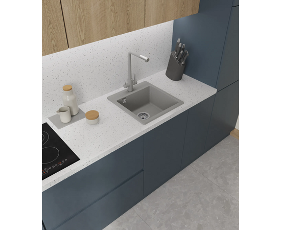  Кухонная мойка GRANFEST Urban 245 gray 