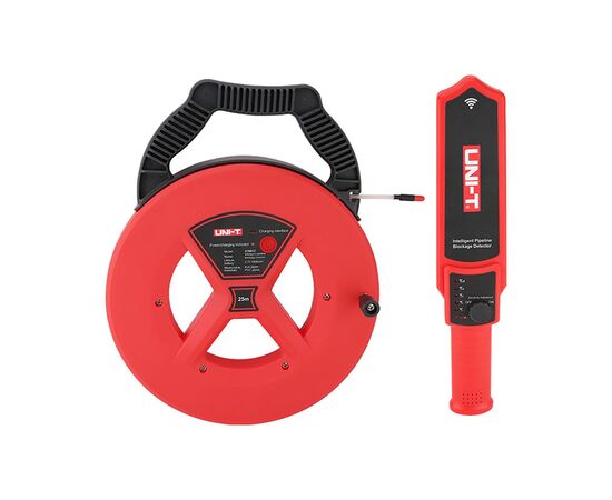  Детектор засорения трубопроводов UNI-T UT661D передатчик (сигнальный провод 25м), продолжительность работы от батареи 10 часов 