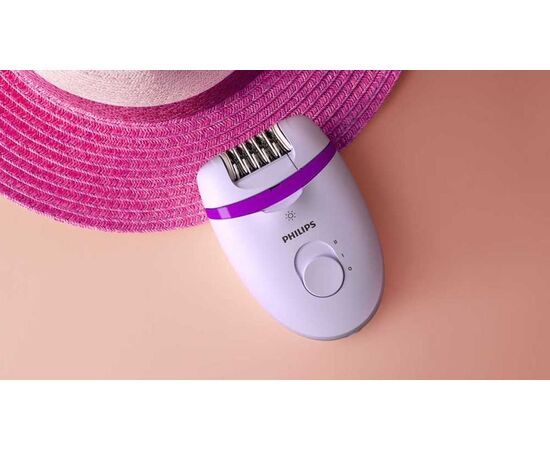  Эпилятор Philips BRE275/00 сиреневый/фиолетовый 