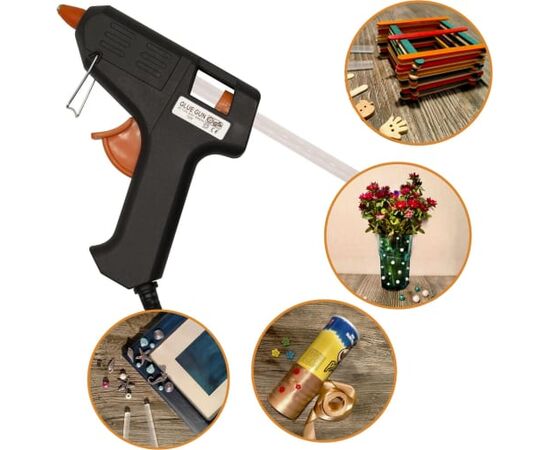  Cтержни клеевые для клеев. пистолета Silwerhof 7-200-62-TRA L-200мм D7мм прозрачный 62шт 