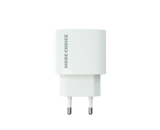  СЗУ 1Type-C 3.0A PD 25W быстрая зарядка More choice NC65 (White) 