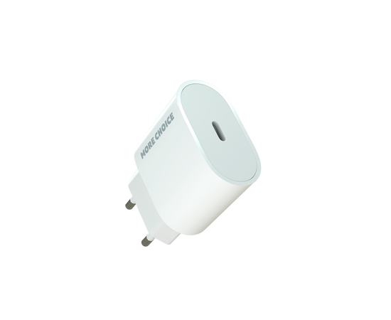  СЗУ 1Type-C 3.0A PD 25W быстрая зарядка More choice NC65 (White) 