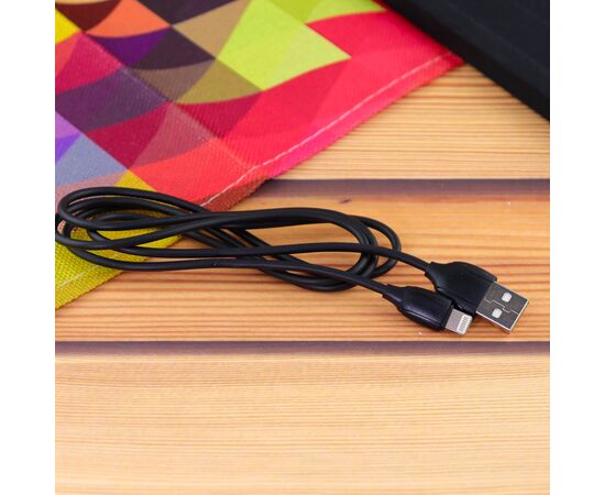 Дата-кабель BOROFONE BX19 Benefit lightning, 1м (чёрный) 