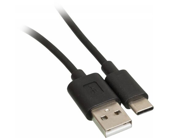  Дата-кабель Type-C 1м черный 