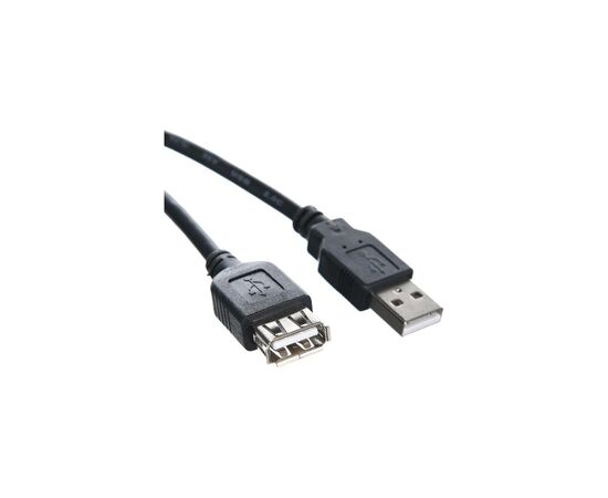  Кабель удлинительный Telecom TUS6990-1.5M USB2.0 Am-- Af 1,5м черный 